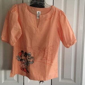 Disney French women’s Blouse with Mickey and Minnie